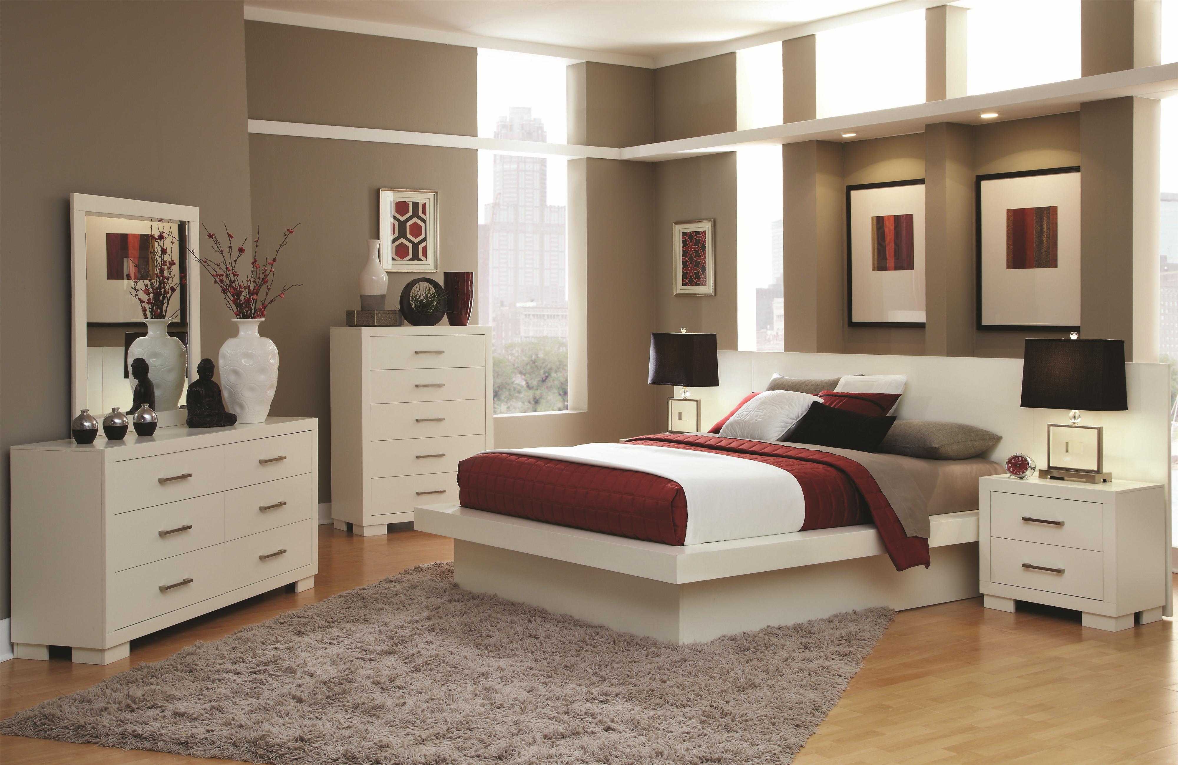 King size best sale bed with seating